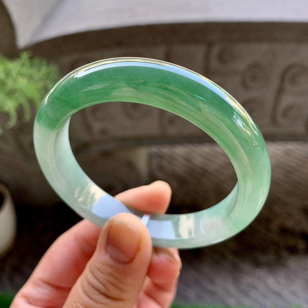 细糯种半山水平安镯（56mm）（yc240761）