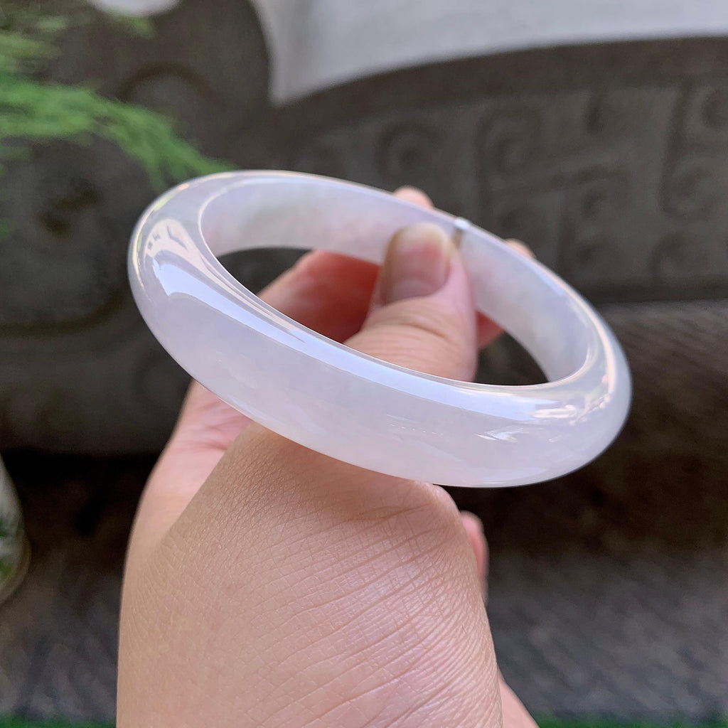 细糯种无色平安镯（57.2mm）（yc199588）