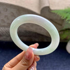 细糯种晴底圆条手镯（54.7mm）（yc281531）
