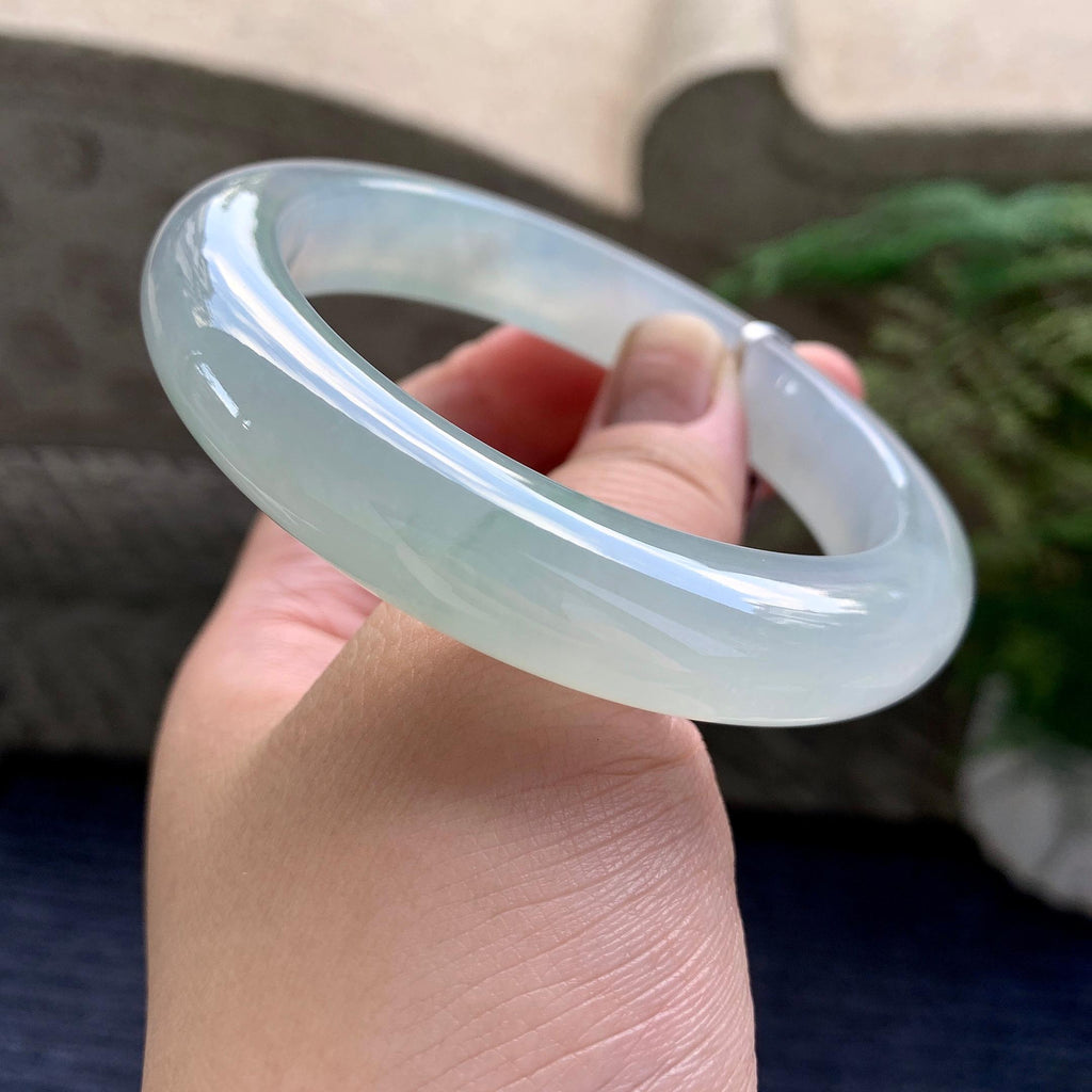 糯冰种晴底平安镯（59.5mm）（yc226068）