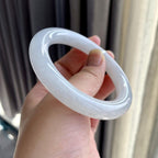 细糯种无色圆条手镯（57mm）（yc262788）
