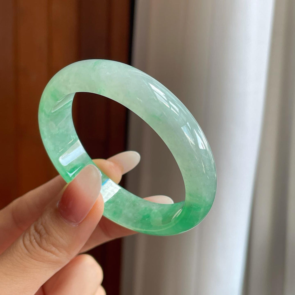 冰种带色贵妃手镯（53.2mm）（yc269022）