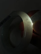细糯种带底色平安镯（57mm）（yc200979）
