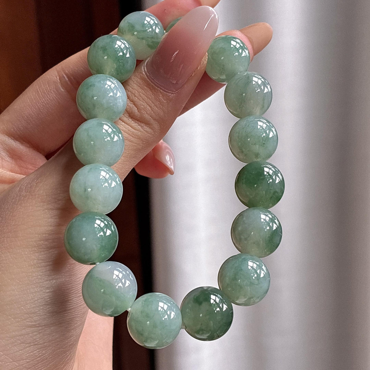 细糯冰飘花珠串手串（yc766107）