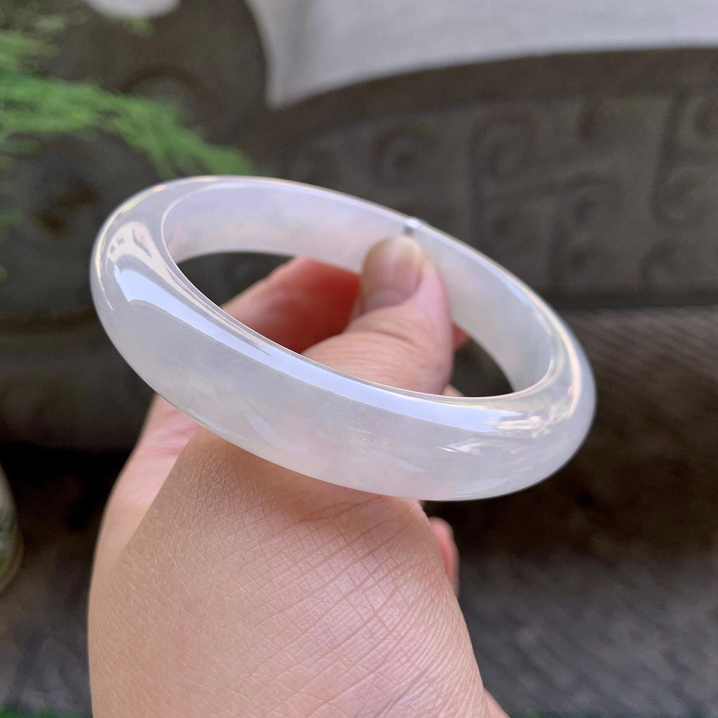 细糯种无色平安镯（57.2mm）（yc199590）