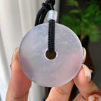 冰种无色平安扣挂件（yc246706）