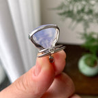 18K金钻镶糯冰种紫罗兰佛公吊坠（yc257223）