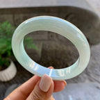 细糯种带底色平安镯（56mm）（yc213150）
