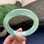 糯冰种晴底平安镯（57mm）（yc198226）