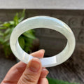 糯冰种淡晴底平安镯（57mm）（yc311879）