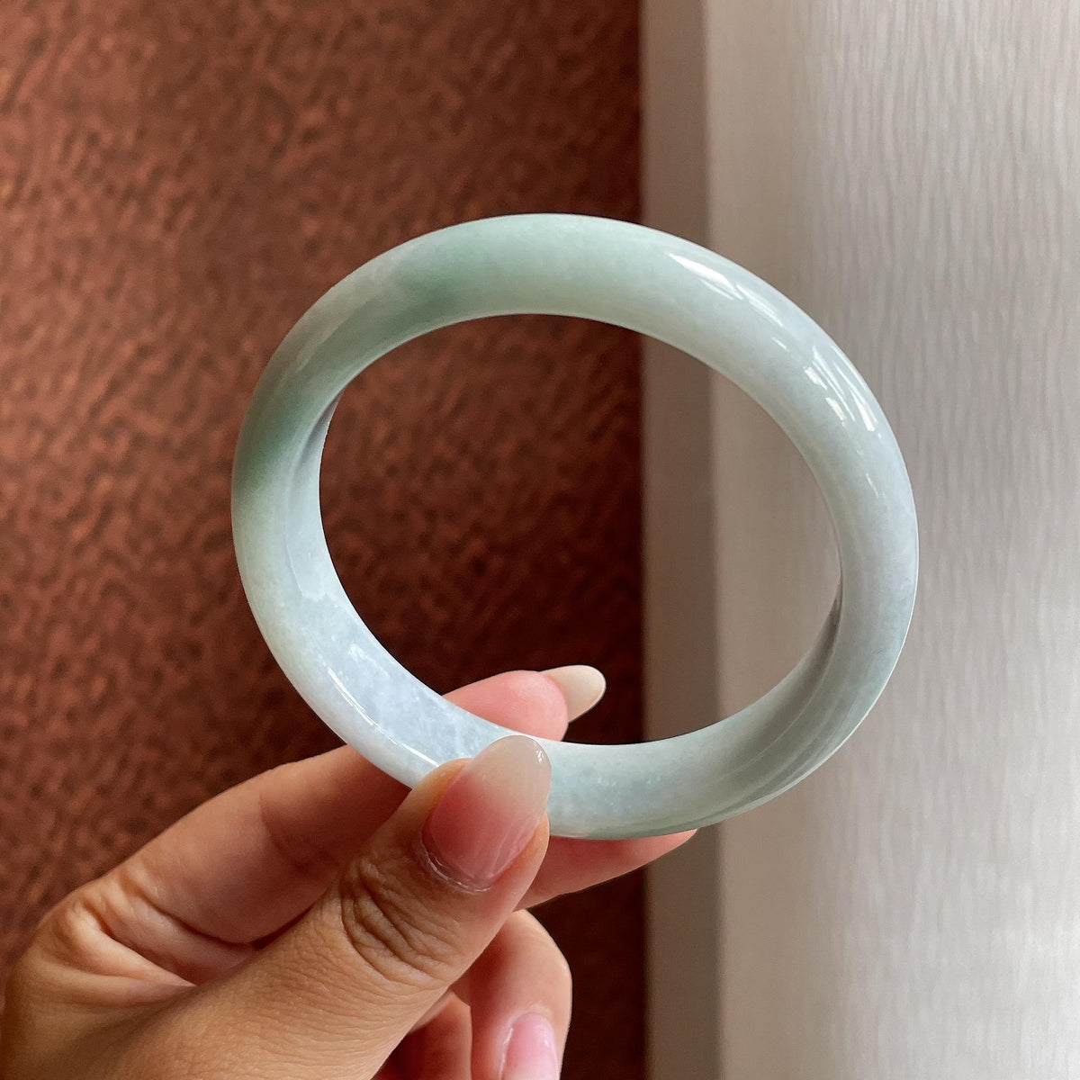 细糯种晴底正圈平安镯 56圈（yc732892）