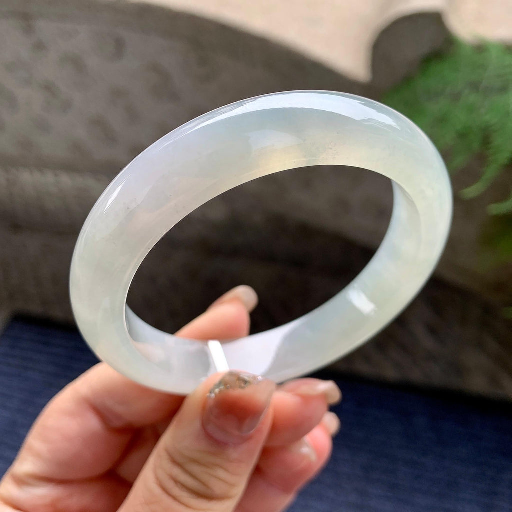 糯冰种无色平安镯（56mm）（yc297950）