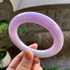 细糯种紫罗兰圆条手镯（58.4mm）（yc259065）