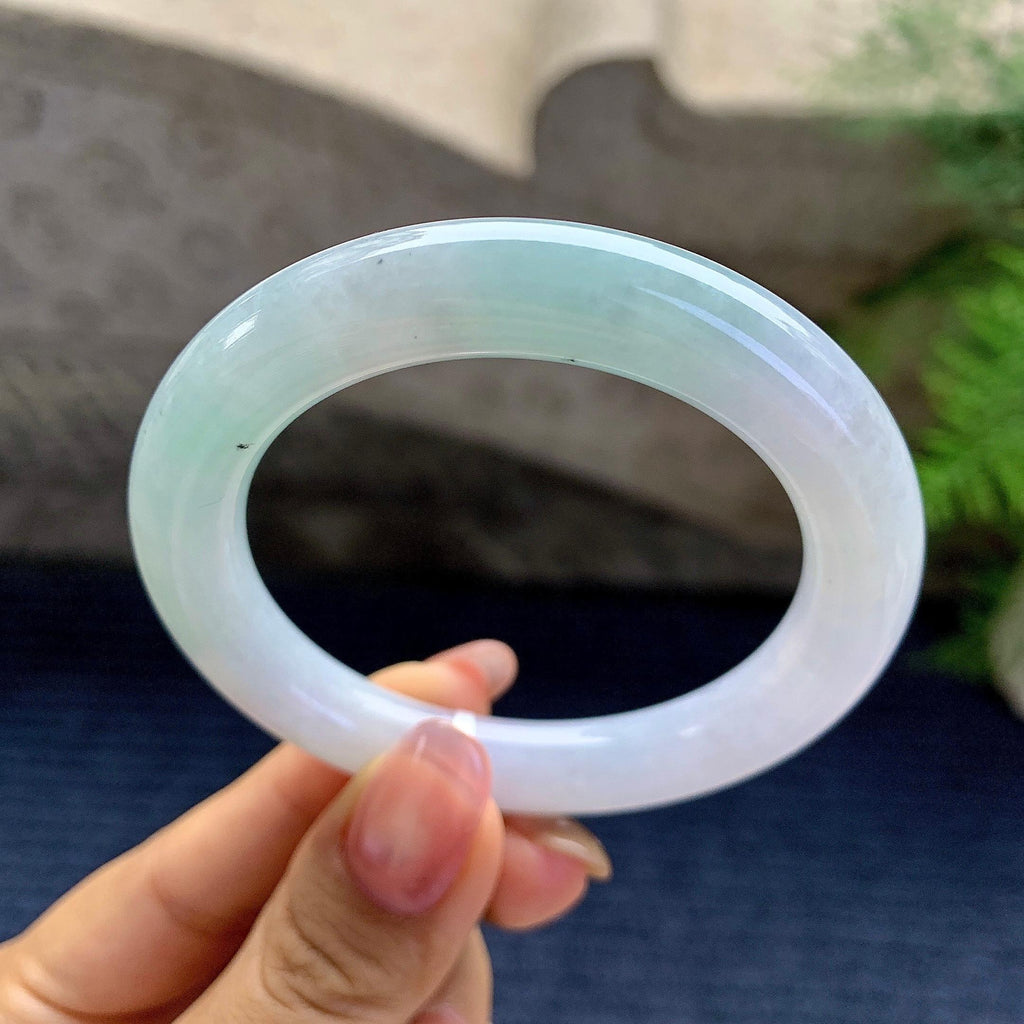 细糯种晴底圆条手镯（50.8mm）（yc280853）