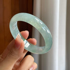 冰种金丝翠翡翠贵妃镯（54.5mm）（yc318654）