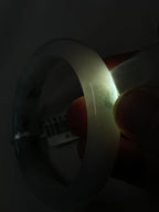 细糯种飘花平安镯（56.3mm）（yc200971）