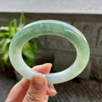 糯种油青圆条手镯（54.6mm）（yc310101）