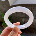 糯冰种无色平安镯（54.7mm）（yc308183）