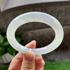 细糯种淡晴底圆条手镯（54.3mm）（yc304778）