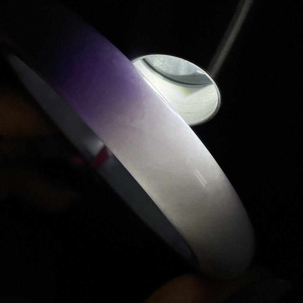 糯冰紫罗兰翡翠平安镯（57.5mm）（yc413684）