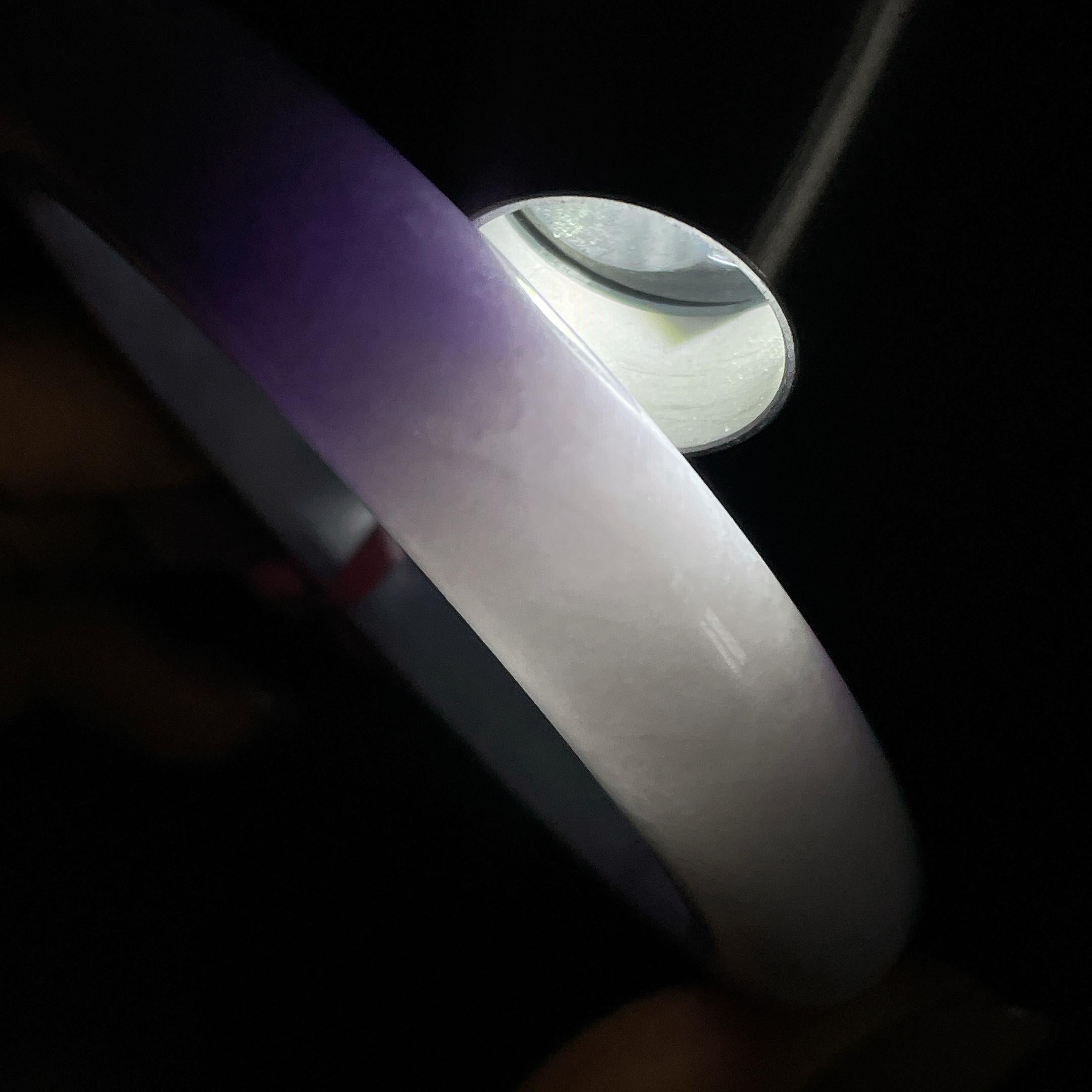 糯冰紫罗兰翡翠平安镯（57.5mm）（yc413684）