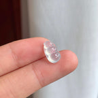 裸石冰玻种翡翠豆子（yc249135）