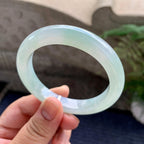 细糯种晴底平安镯（53.6mm）（yc226062）