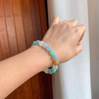 冰种多宝翡翠珠串手串（yc310466）