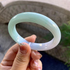 细糯种淡晴底贵妃手镯（53.4mm）（yc276209）