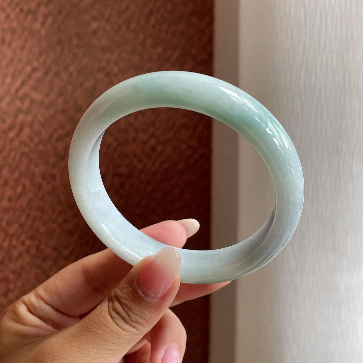 细糯种晴底正圈平安镯 56圈（yc732892）