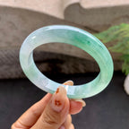 细糯种飘花平安镯（54mm）（yc257771）