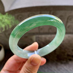 细糯种半山水平安镯（56mm）（yc240761）