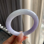 糯种紫罗兰圆条手镯（55.3mm）（yc196485）