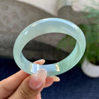 细糯种蓝晴水贵妃手镯（55.2mm）（yc200957）