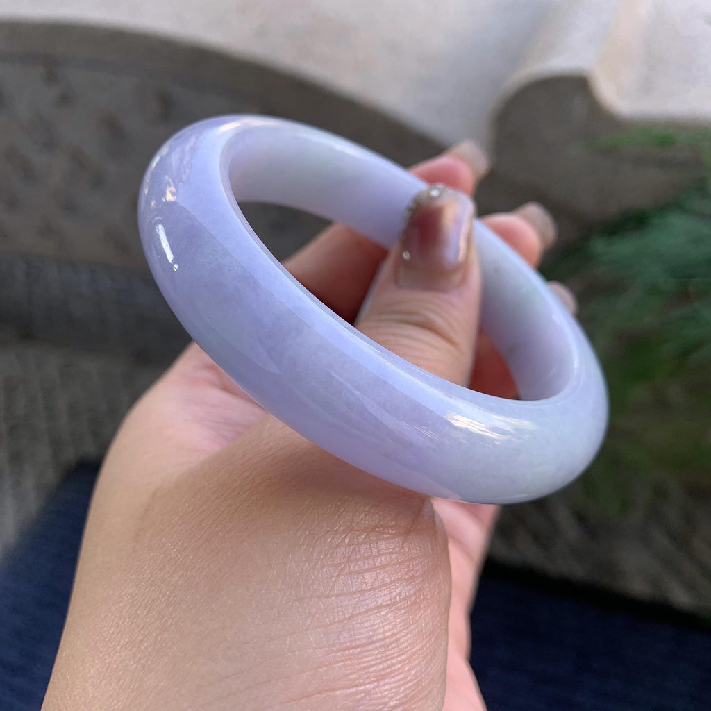 糯种紫罗兰平安镯（56mm）（yc294664）