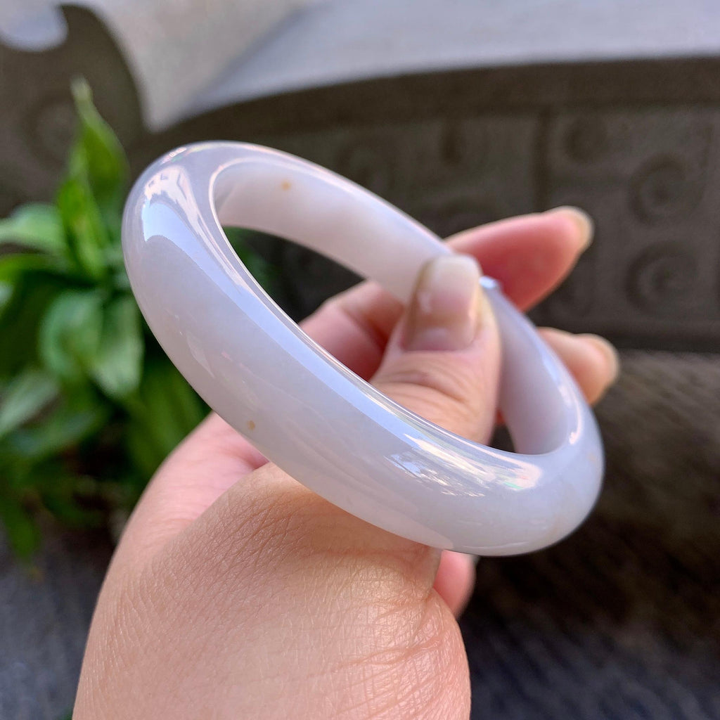 细糯种洒金平安镯（54.6mm）（yc308750）