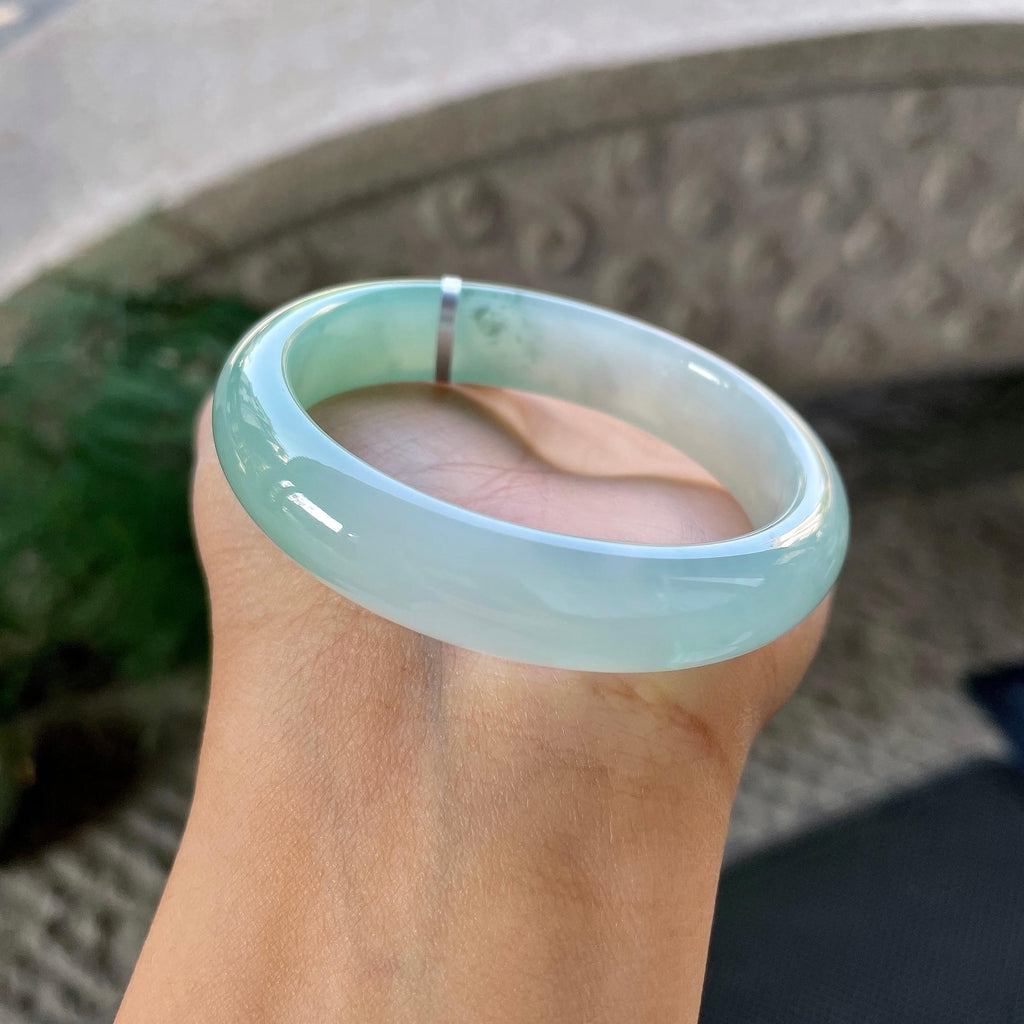 细糯种翠绿贵妃手镯（51.1mm）（yc305685）