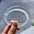 高冰种无色圆条手镯（53.6mm）（yc268982）