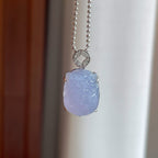 18k金钻镶冰种紫罗兰翡翠貔貅（yc175314）