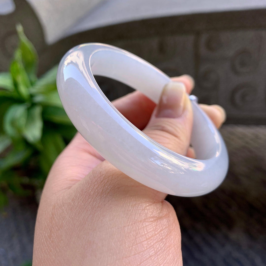 细糯种无色平安镯（54.5mm）（yc308760）