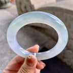 糯冰种晴底圆条手镯（54mm）（yc273588）