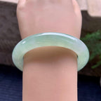 糯冰种晴水圆条手镯（54mm）（yc267242）