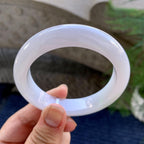 糯种无色平安镯（55mm）（yc249421）