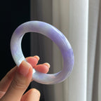 糯冰紫罗兰翡翠平安镯（57.5mm）（yc391266）