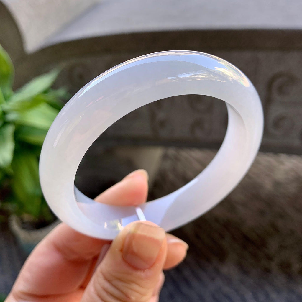细糯种无色平安镯（54.5mm）（yc308760）