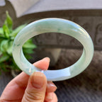 细糯种飘花平安镯（57mm）（yc308748）