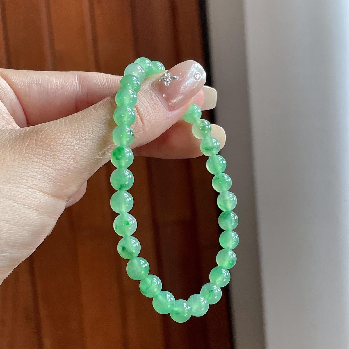 糯冰飘花珠串手串（yc764767）