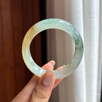 Vòng Ngọc Bích Mi Phi Tuyết Băng Phấn Hoa Đặc Sắc size 52