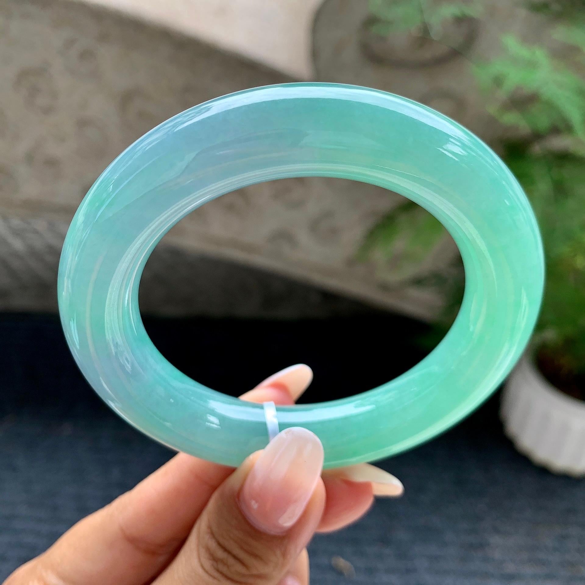 细糯种春彩圆条手镯（56.6mm）（yc196551）