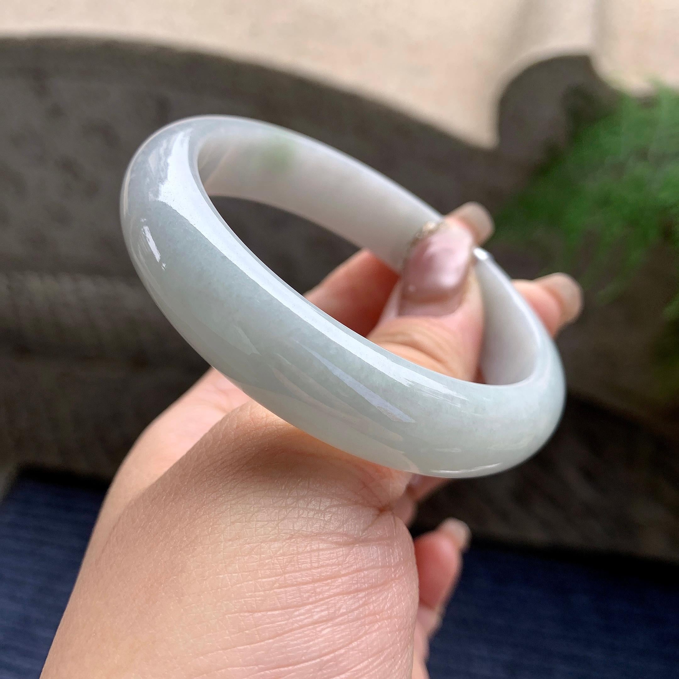 糯种无色平安镯（56.8mm）（yc297958）